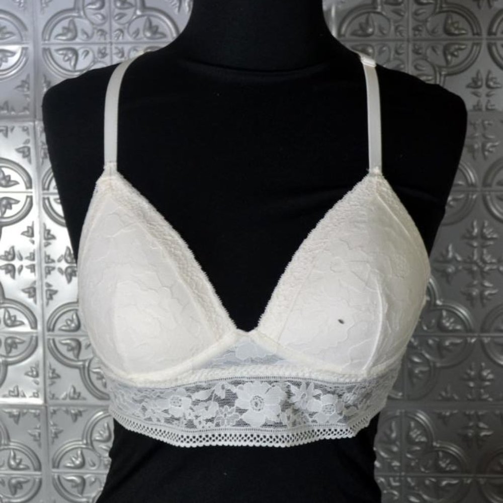 Victoria's Secret Lace Bra Bralette Longline